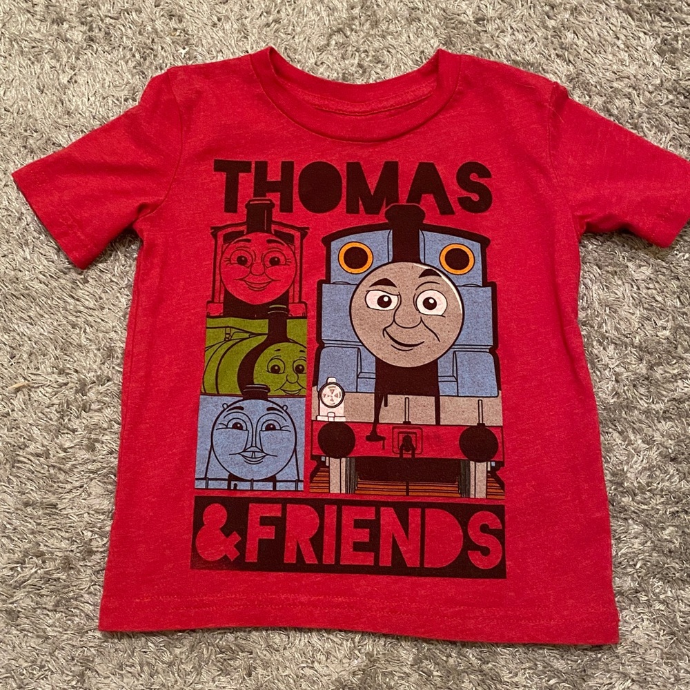 Jumping Beans Red Thomas & Friends Kids Shirt - Picture 5 of 5